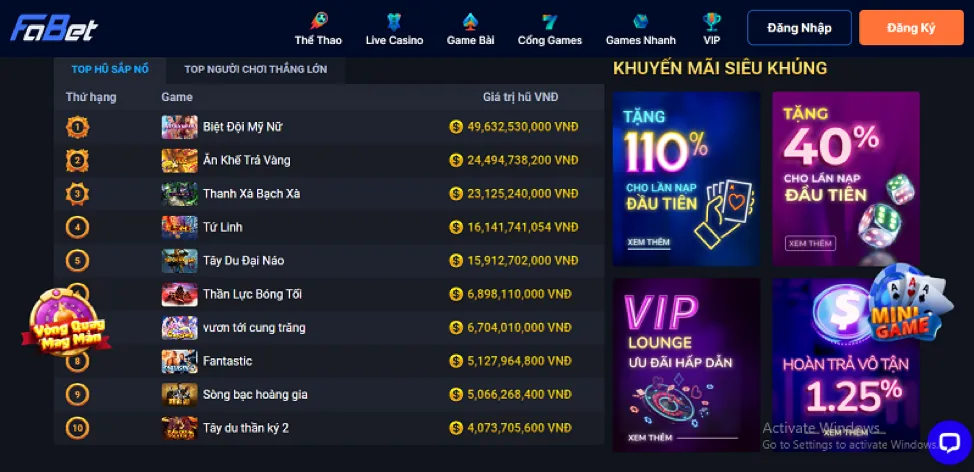 Xác minh tài khoản và bảo mật WIN1
